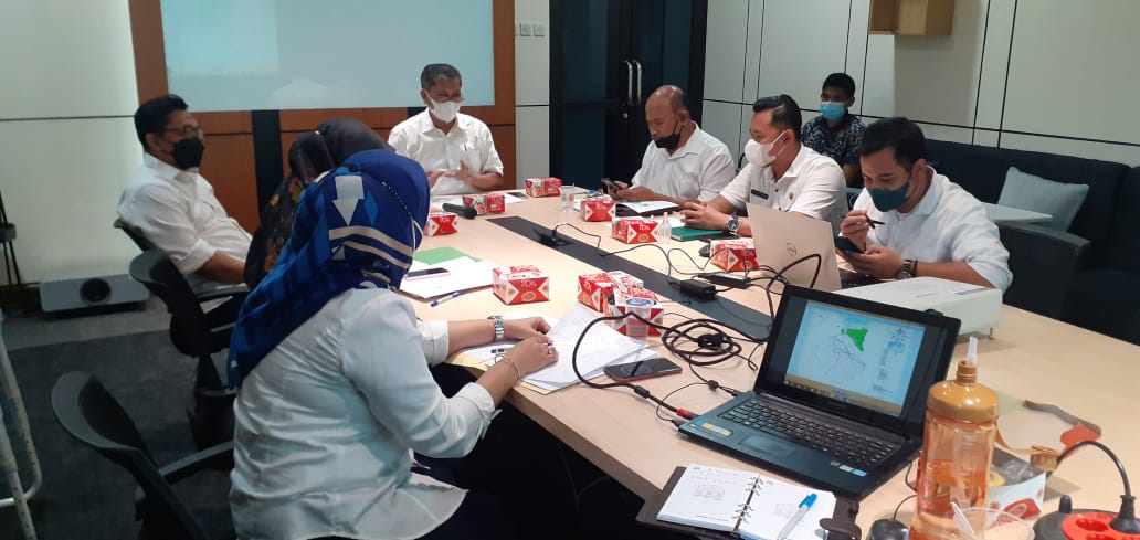 RAPAT PEMBAHASAN PEMENUHAN DATA PETA KAWASAN PERTANIAN DI KOTA SERANG