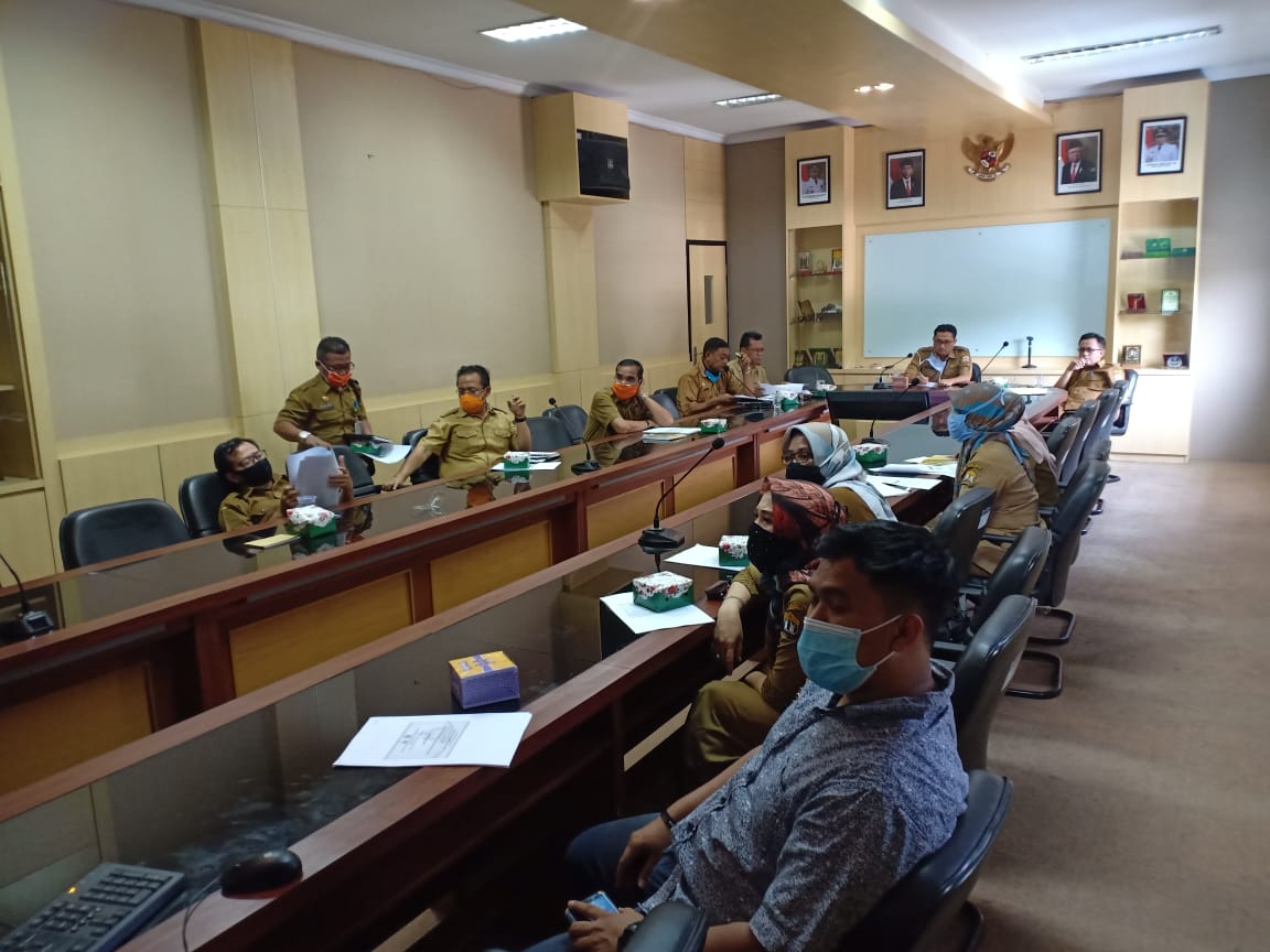 BAPPEDA KOTA SERANG PEMBAHASAN LAPORAN ANTARA PENGEMBANGAN SARANA PRASARANA SENI BUDAYA DI KOTA SERANG