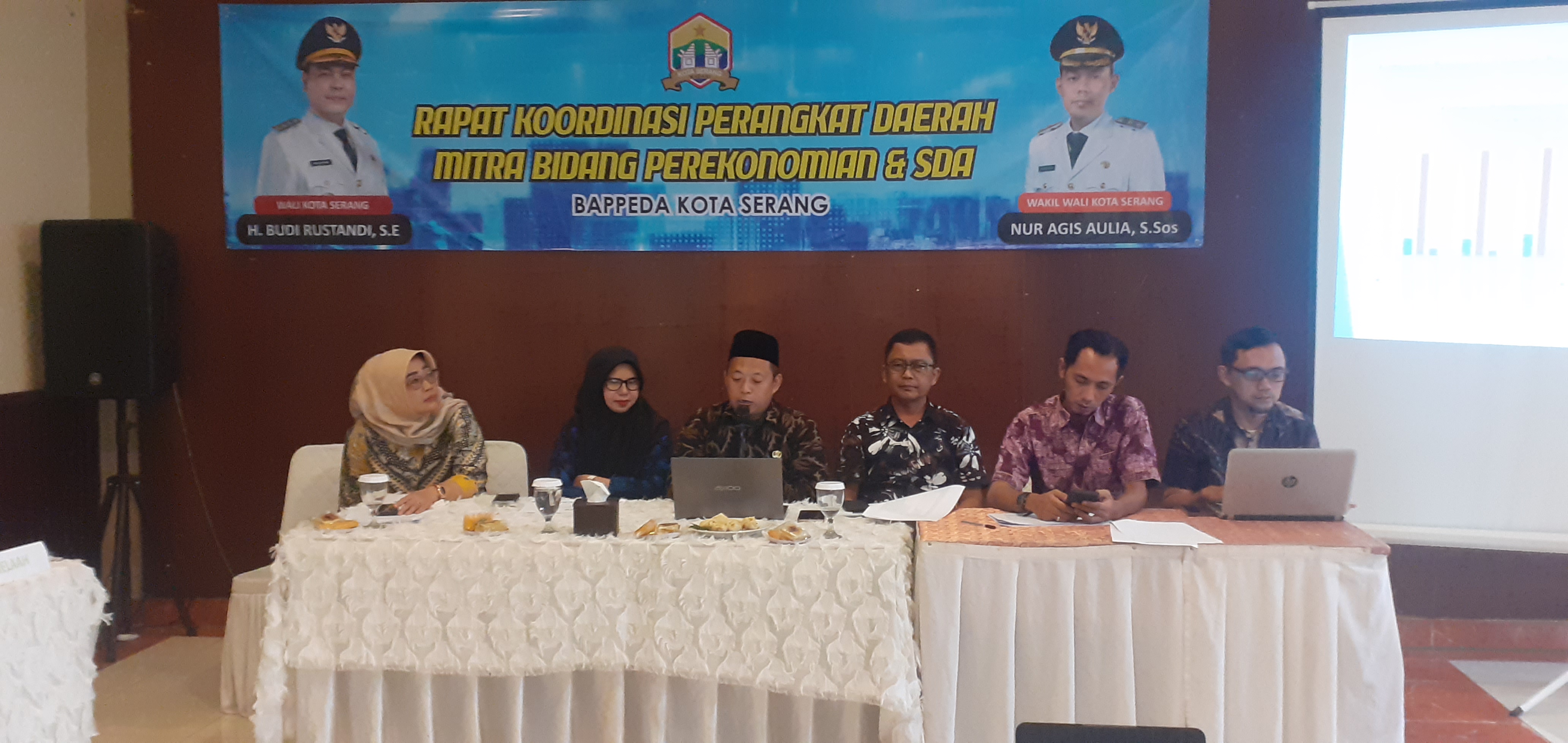 Rapat Koordinasi Perangkat Daerah Mitra Bidang Perekonomian dan SDA