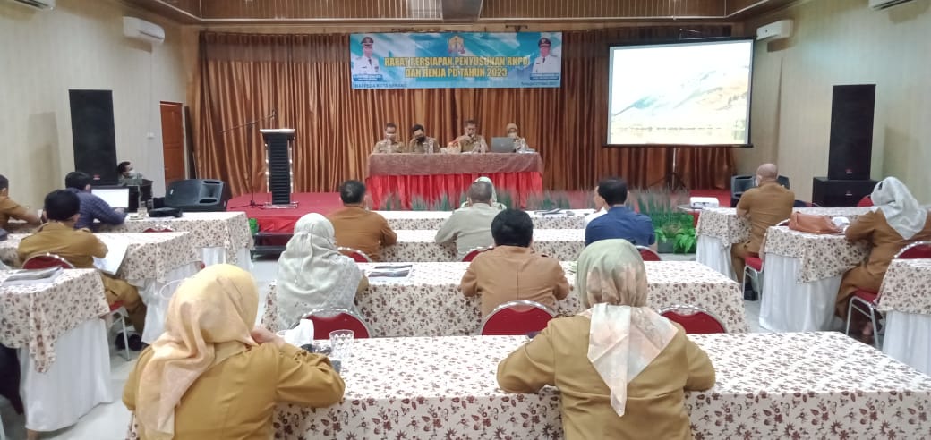 RAPAT PERSIAPAN PENYUSUNAN RKPD DAN RENJA PD TAHUN 2023
