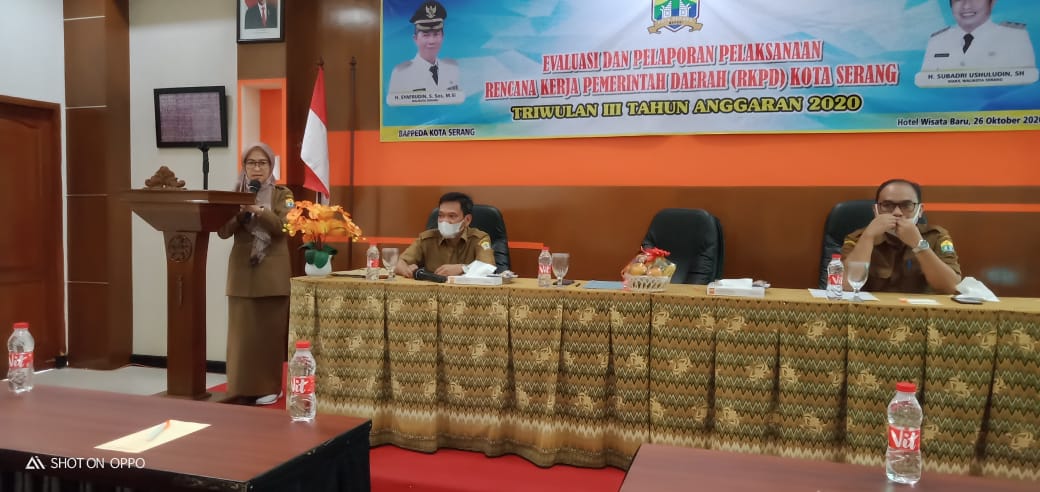  EVALUASI DAN PELAPORAN PELAKSANAAN RENCANA KERJA PEMERINTAH DAERAH RKPD KOTA SERANG