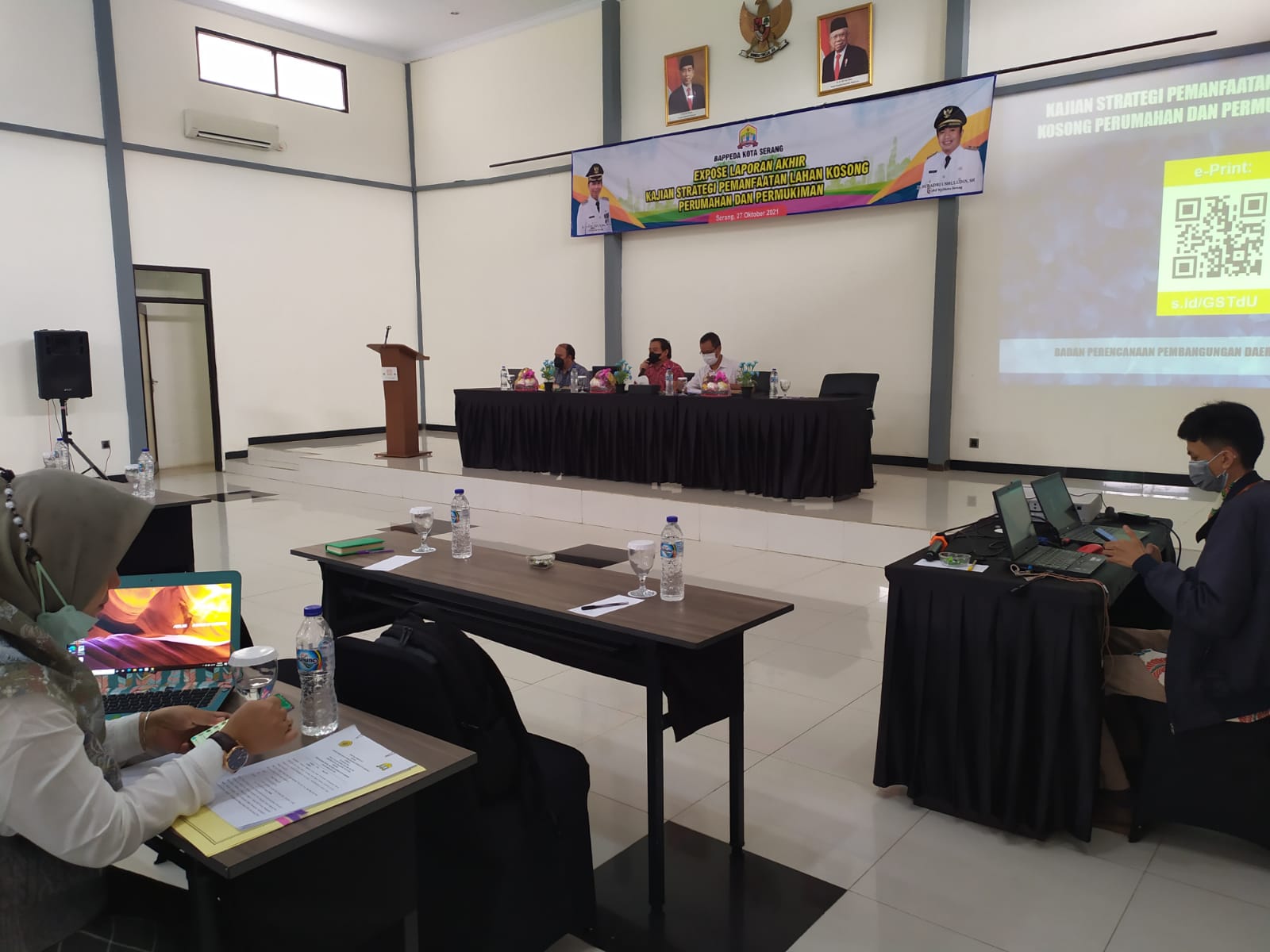 EKSPOSE AKHIR KAJIAN STRATEGI PEMANFAATAN LAHAN KOSONG PERUMAHAN DAN PERMUKIMAN