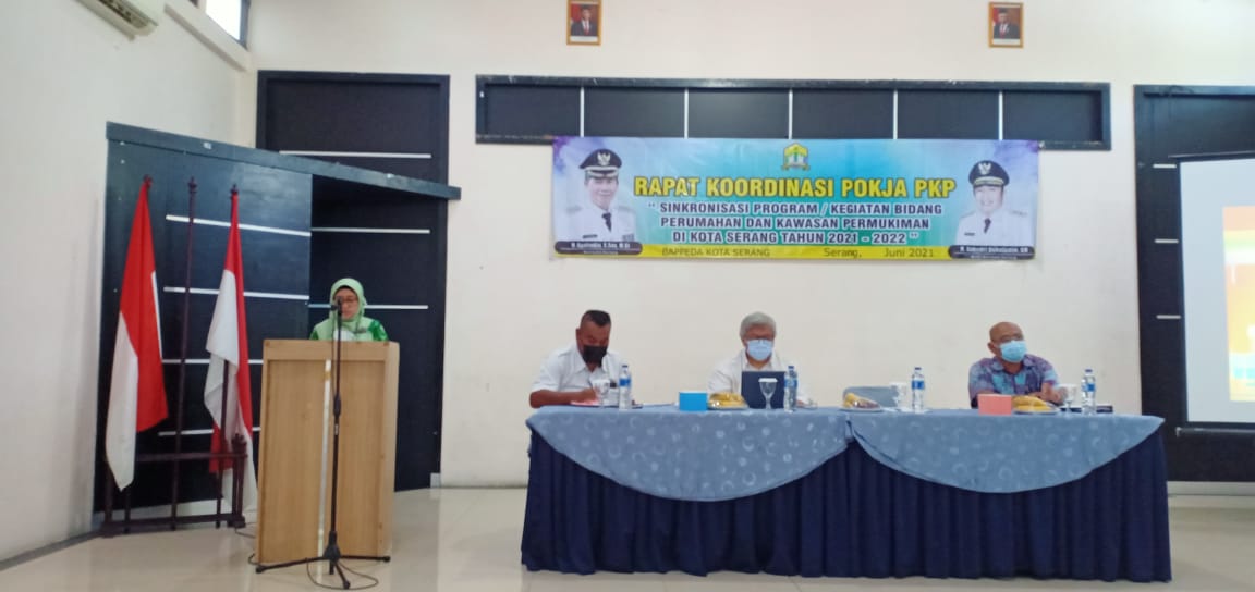 RAPAT KOORDINASI POKJA PKP BAPPEDA KOTA SERANG