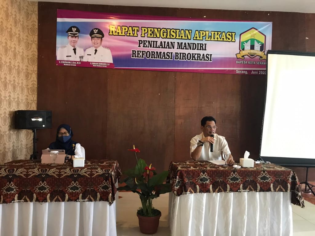 PENGISIAN APLIKASI PENILAIAN MANDIRI REFORMASI BIROKRASI BAPPEDA KOTA SERANG