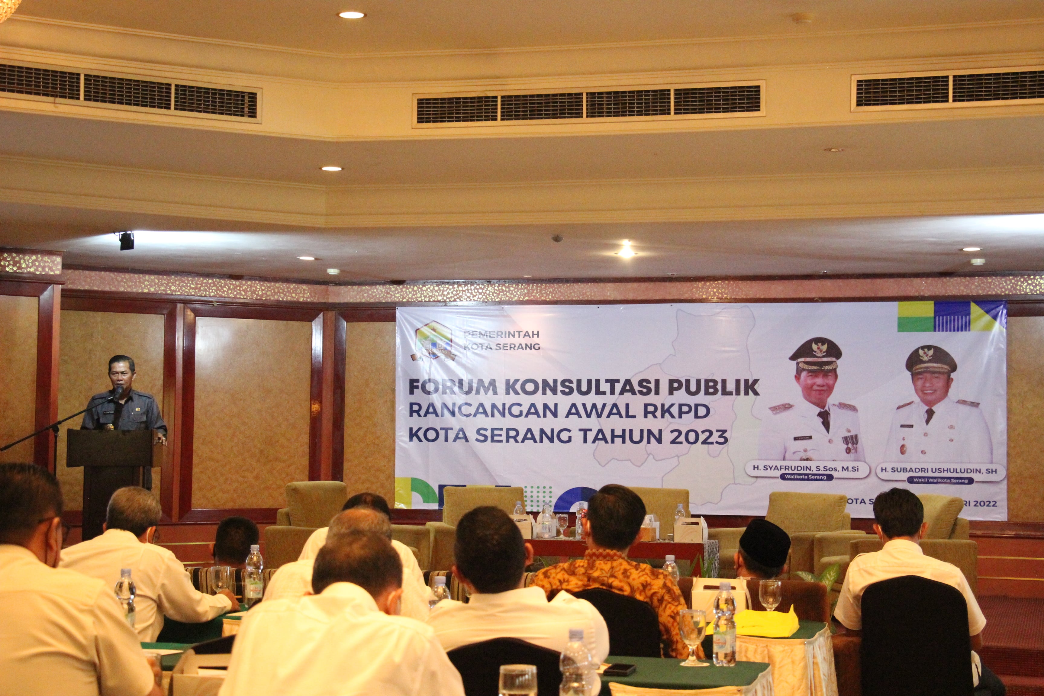 BAPPEDA KOTA SERANG GELAR FKP RANCANGAN AWAL RKPD KOTA SERANG TAHUN 2023
