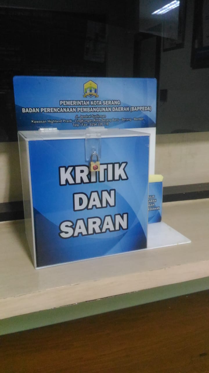 TIM PENGADUAN BAPPEDA KOTA SERANG TAHUN 2021