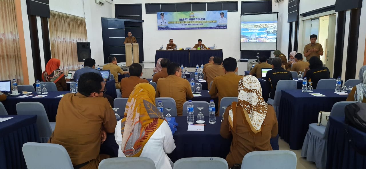 KOORDINASI MITRA BIDANG INFRASTRUKTUR DAN KEWILAYAHAN TAHUN ANGGARAN 2020 BAPPEDA KOTA SERANG
