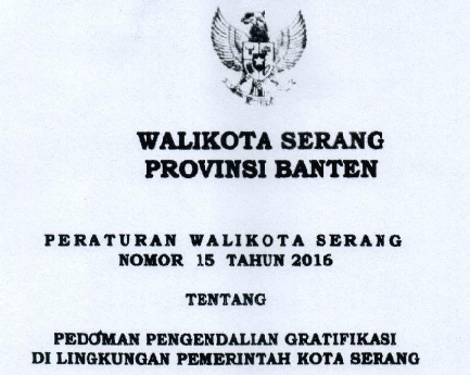 PERWAL GRATIFIKASI