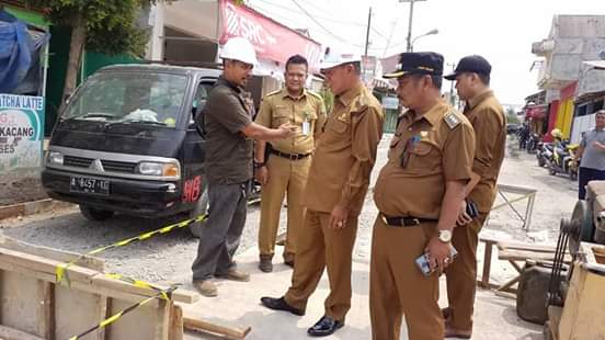 Walikota Tinjau Proyek Pembangunan Jalan
