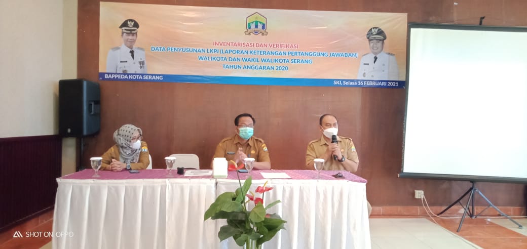 PENGUMPULAN DAN VERIFIKASI DATA PENYUSUNAN LKPJ WALIKOTA SERANG TAHUN 2020
