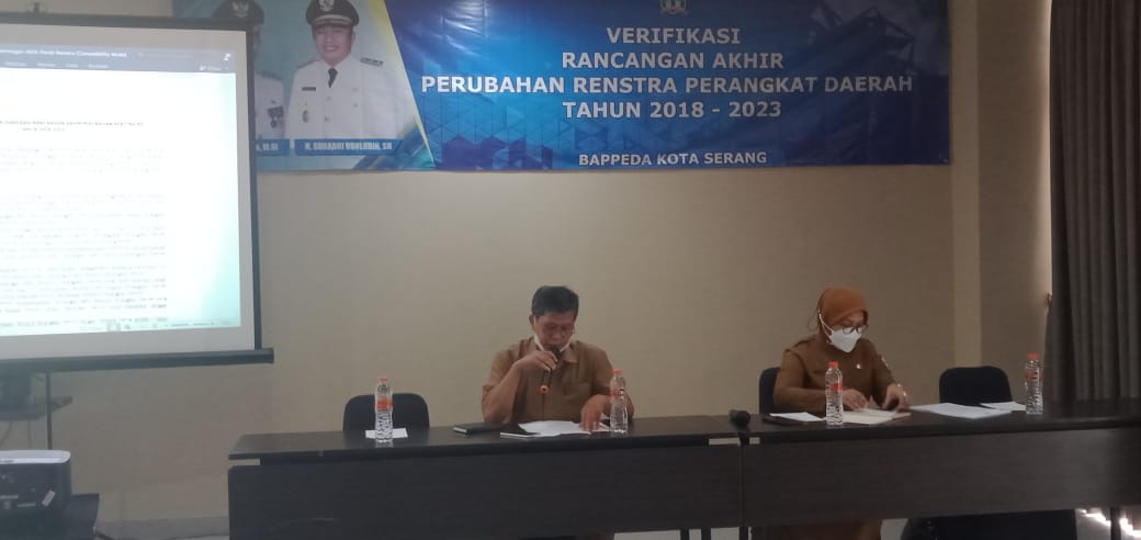 VERIFIKASI RANCANGAN AKHIR PERUBAHAN RENSTRA PD TAHUN 2018-2023