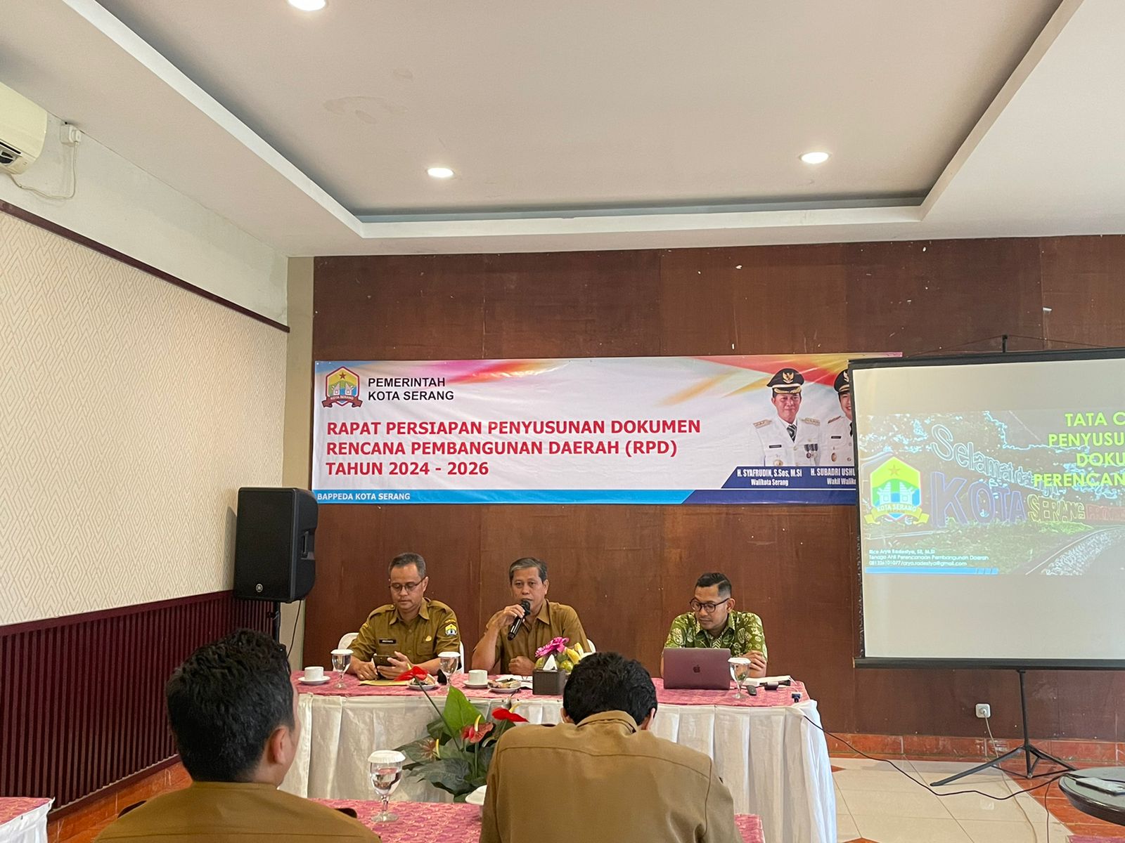 RAPAT KOORDINASI PERSIAPAN PENYUSUNAN DOKUMEN PERENCANAAN PEMBANGUNAN DAERAH