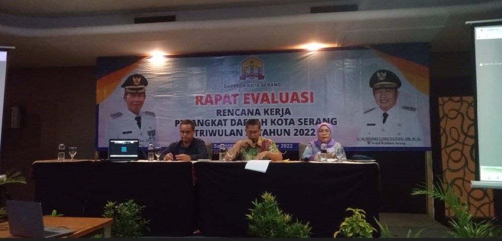 Rapat Koordinasi dan Evaluasi Pelaksanaan Renja Perangkat Daerah Triwulan III Tahun 2022