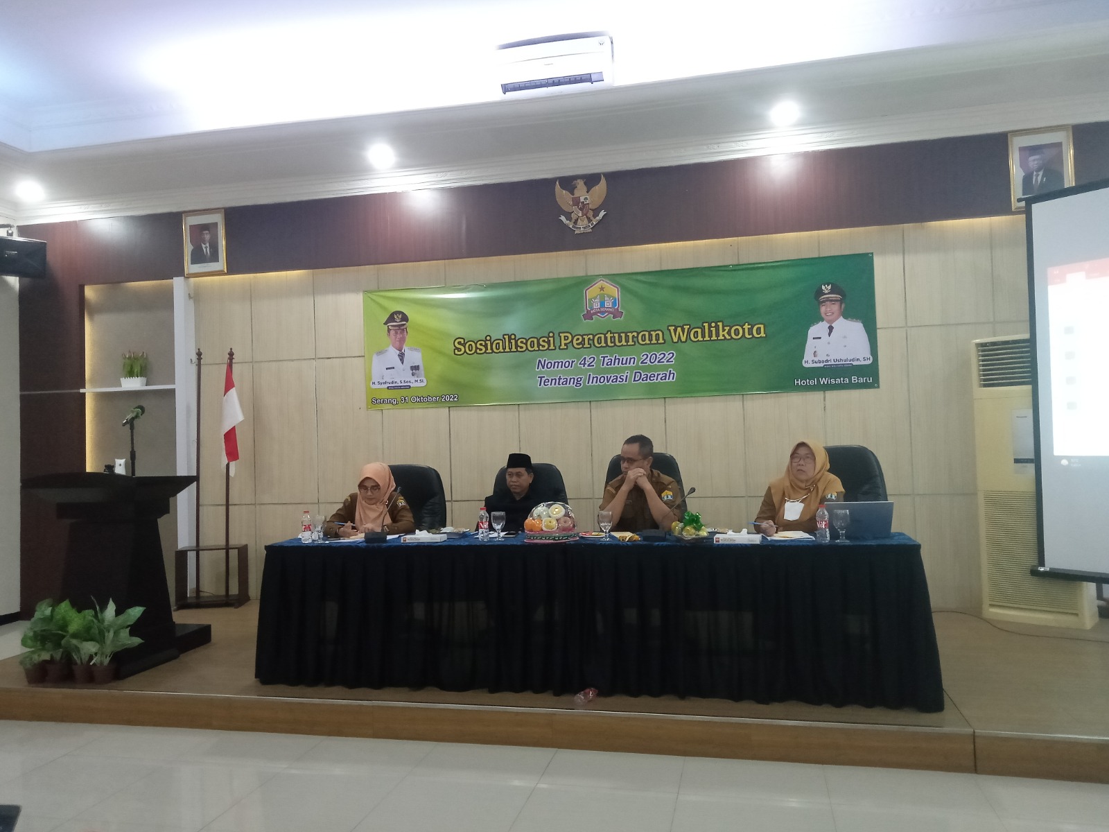 Sosialisasi Peraturan Walikota Nomor 42 Tahun 2022 