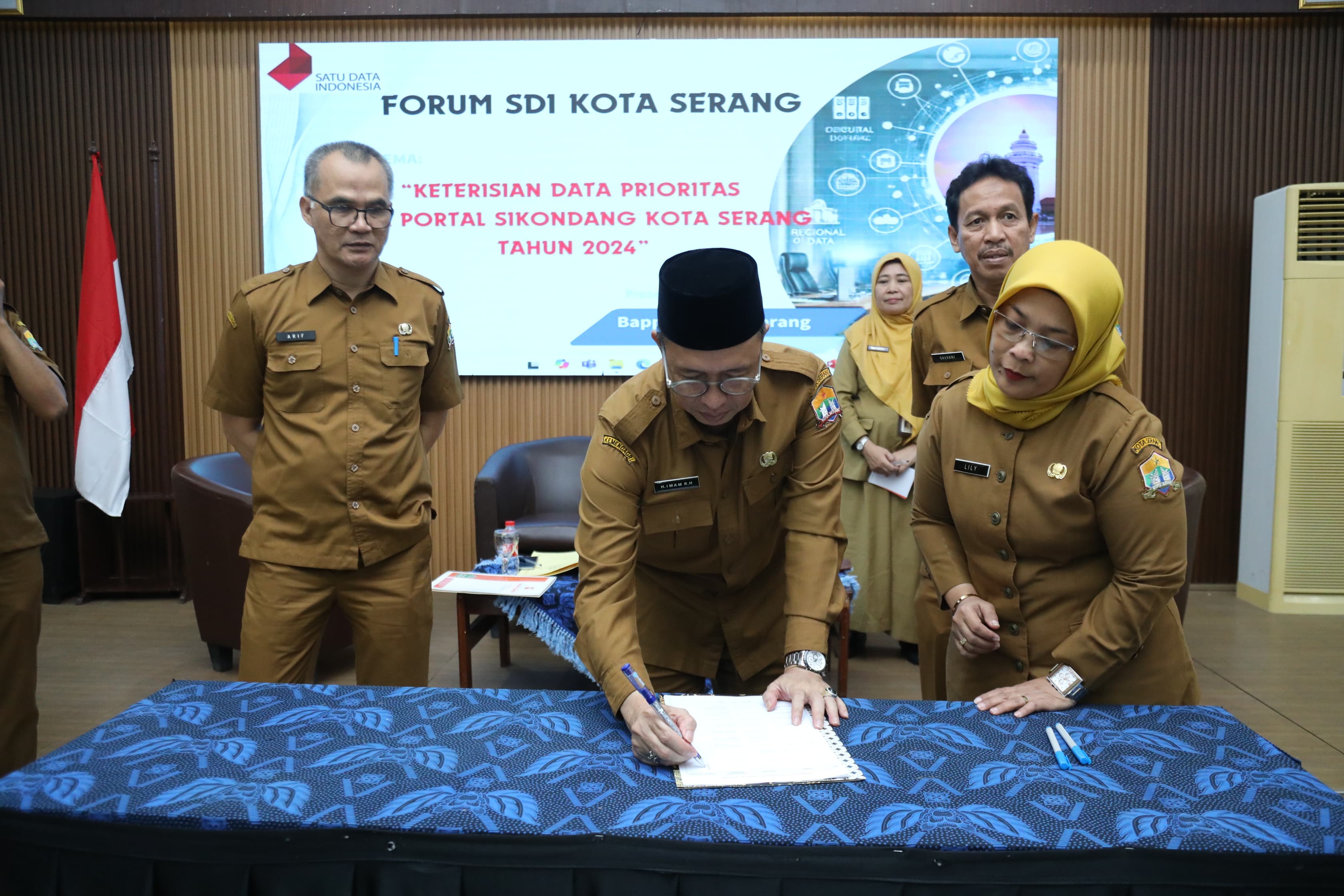 Forum Satu Data Indonesia Tingkat Kota Serang