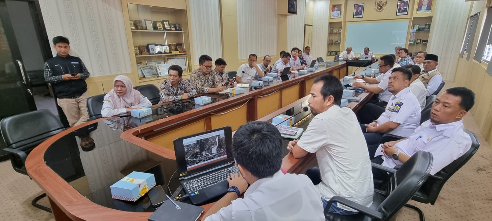 RAPAT KOORDINASI PENGENDALIAN BANJIR DI KOTA SERANG