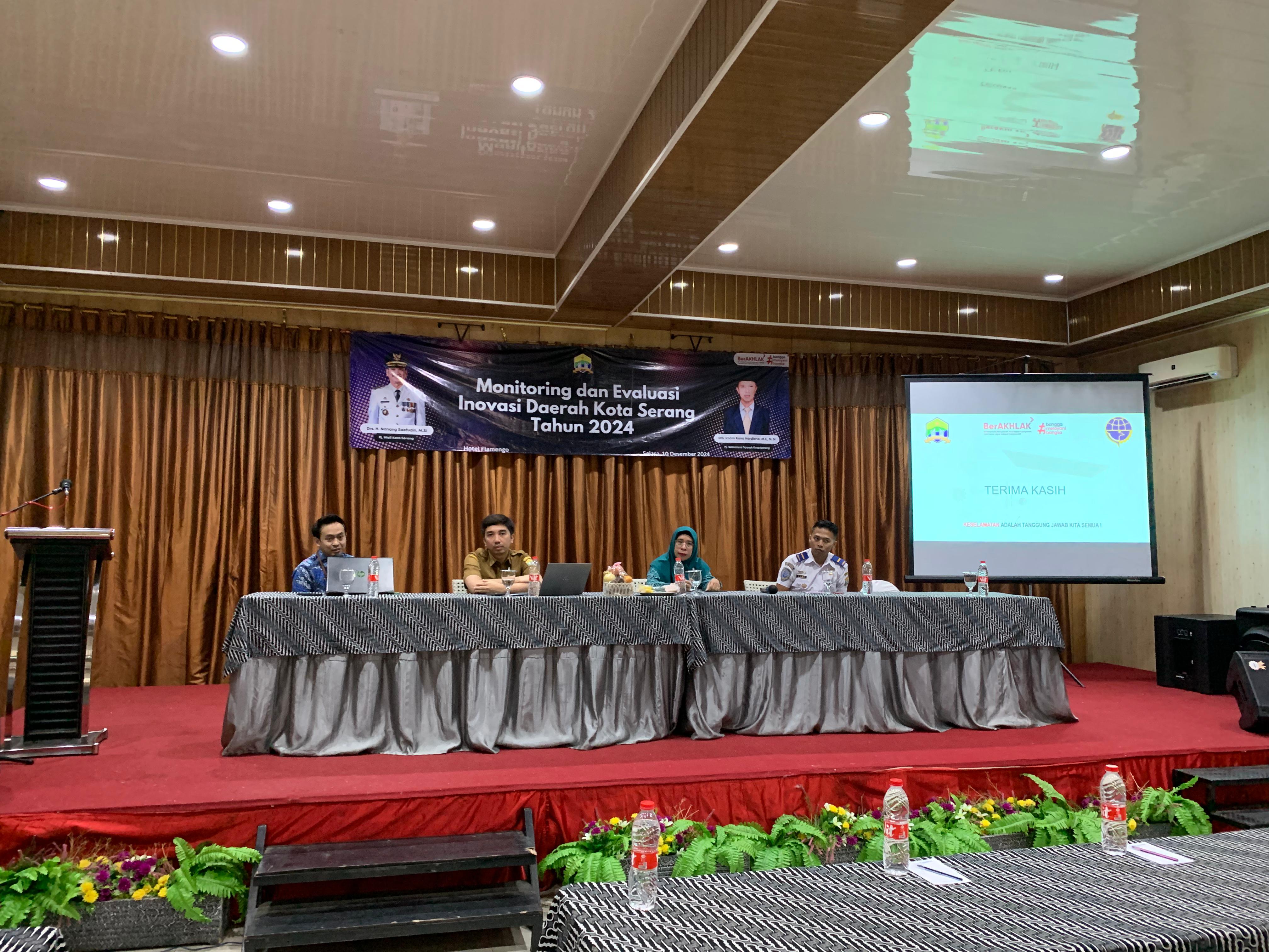 MONITORING DAN EVALUASI INOVASI DAERAH TAHUN 2024