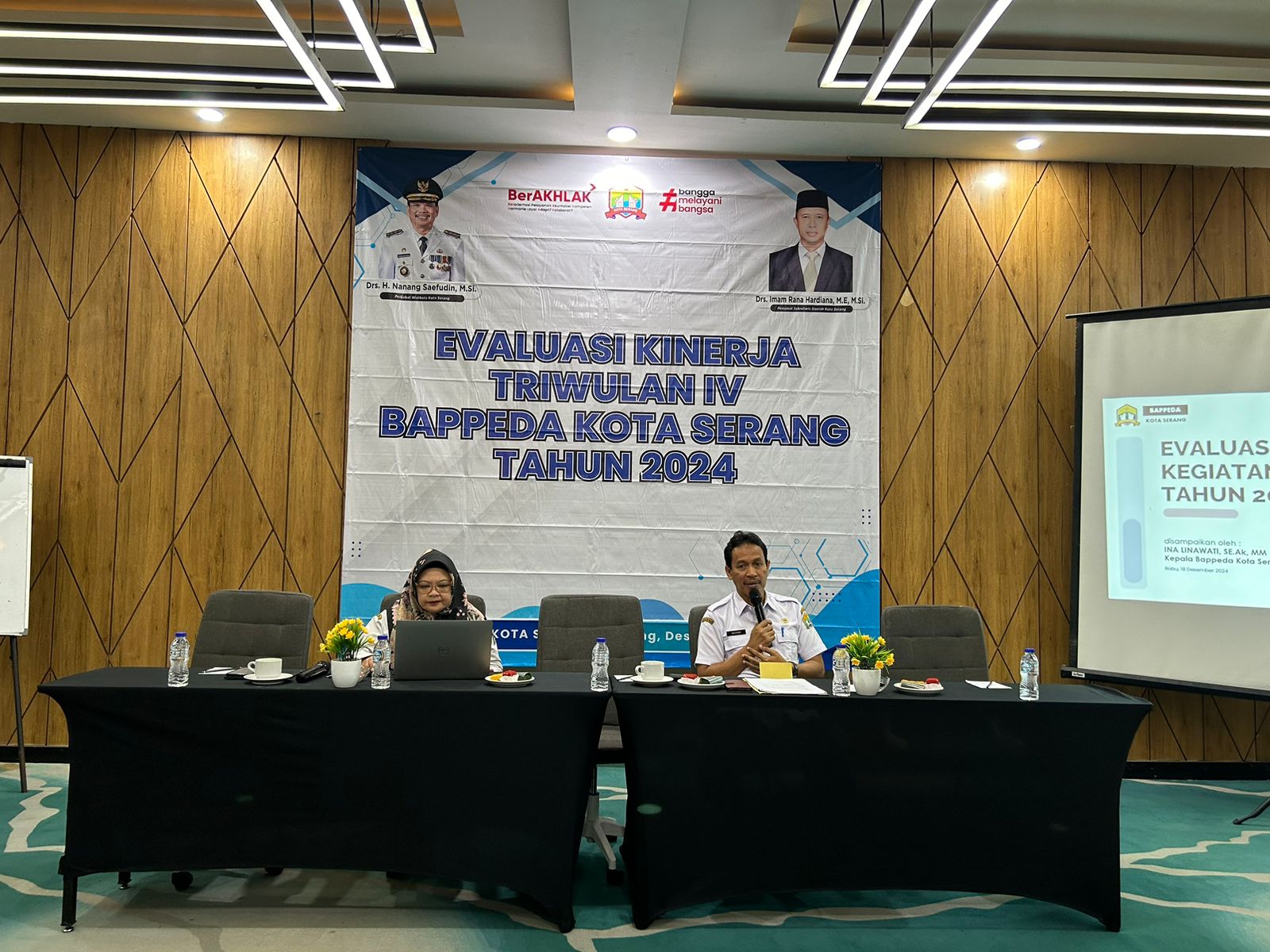 Evaluasi Kinerja Triwulan IV Tahun 2024 Bappeda Kota Serang