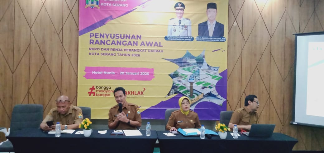 Penyusunan Rancangan Awal RKPD dan Renja Perangkat Daerah Kota Serang Tahun 2026