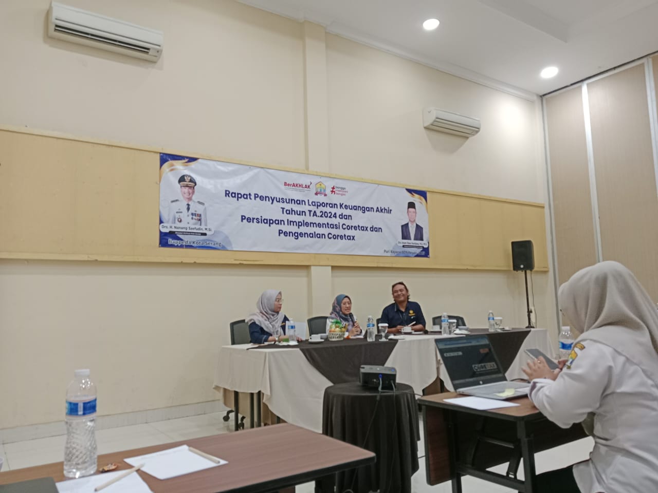 Rapat Penyusunan Laporan Keuangan Akhir Tahun TA.2024 dan Persiapan Implementasi Coretax dan Pengenalan Coretax