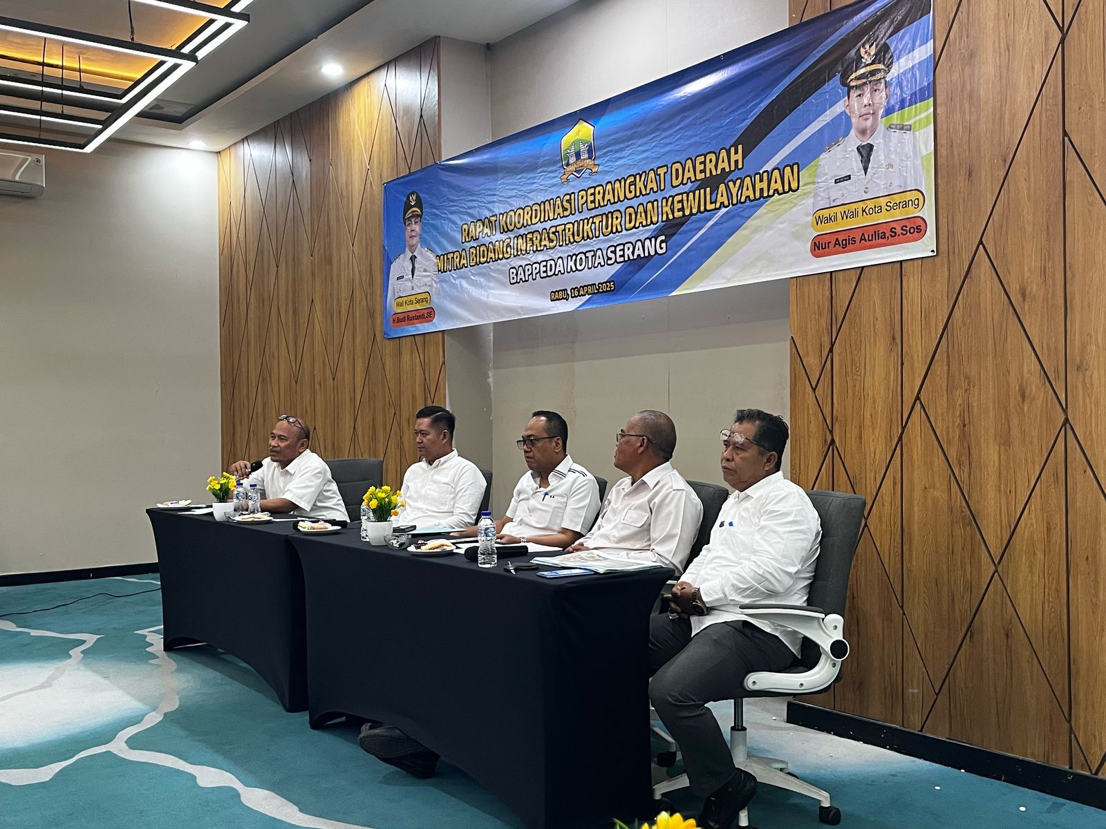 Rapat Koordinasi (RAKORBID) bersama Mitra Bidang Infrastruktur dan Kewilayahan