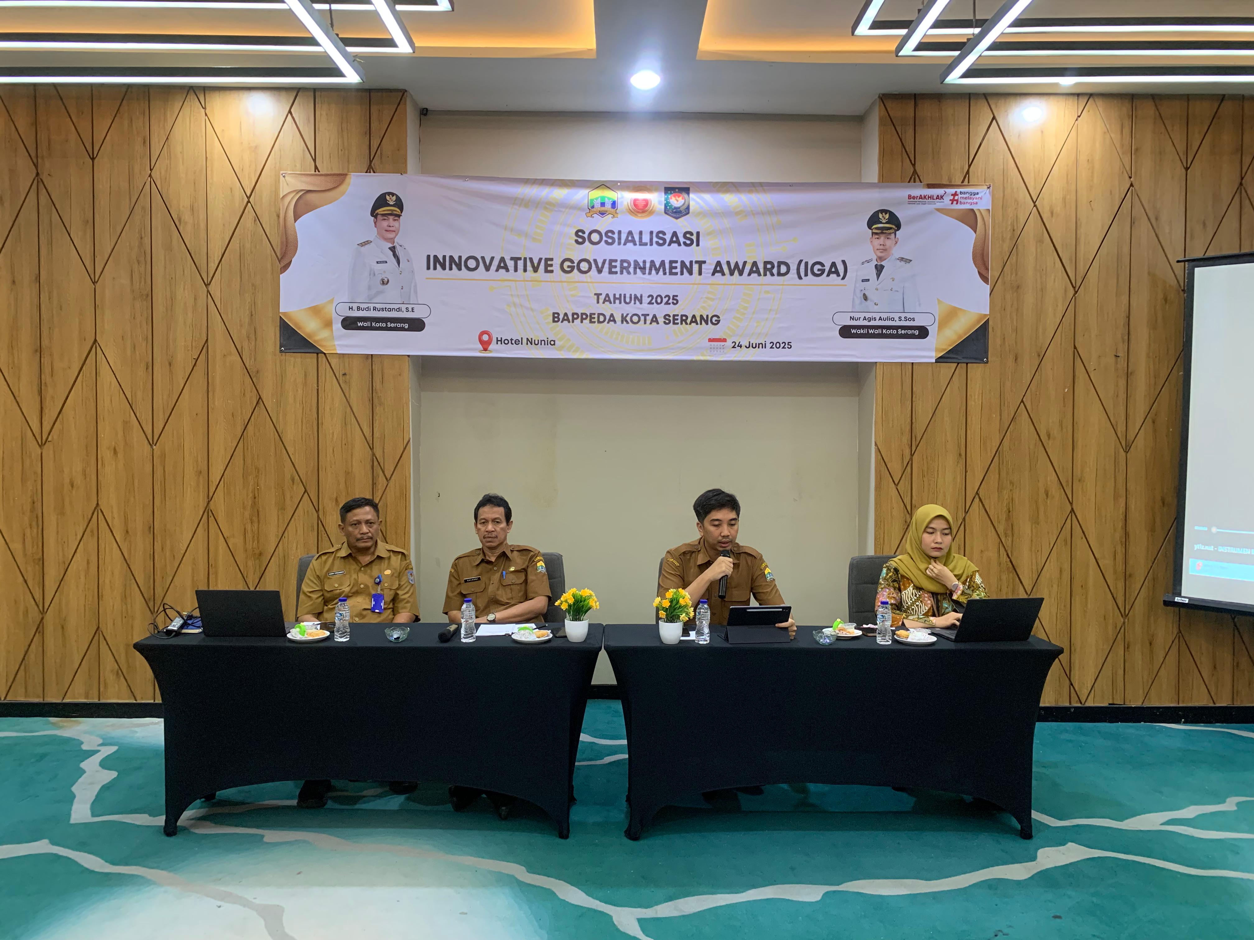 SOSIALISASI ARAH KEBIJAKAN DAN RAMBU PENGINPUTAN IGA AWARD 2025