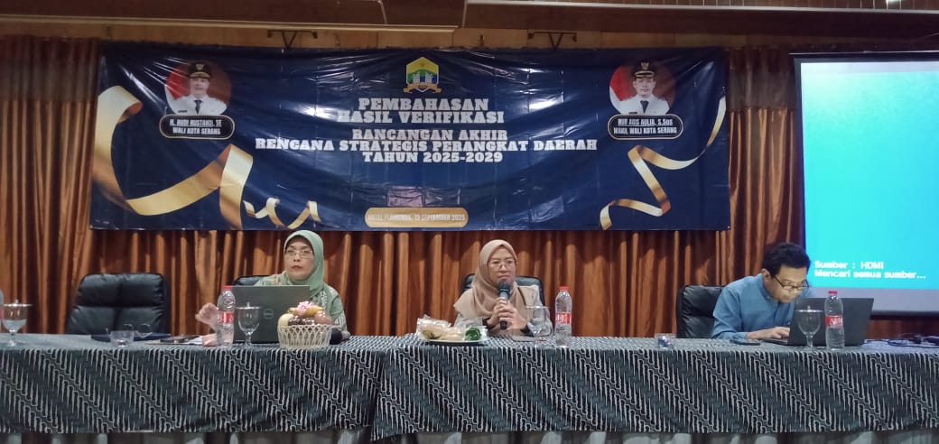Pembahasan Hasil Verifikasi Rancangan  Akhir Renstra PD Tahun 2025-2029