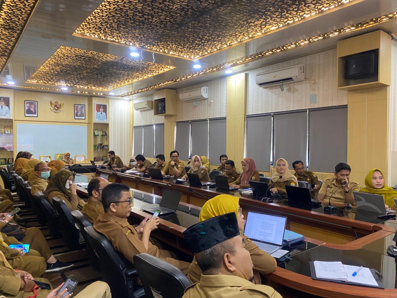 Rapat Koordinasi Perangkat Daerah Mitra Bidang SDM Bapperida Kota Serang