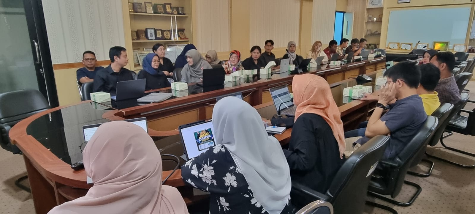 Monitoring dan Evaluasi Perencanaan dan Manajemen Risiko Triwulan II Bidang Kewilayahan Bapperida Kota Serang