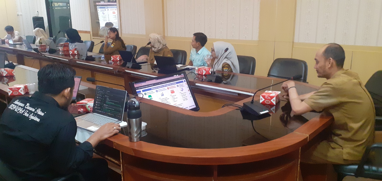 Evaluasi Renja dan Monitoring Review Triwulan II Bidang Perekonomian dan Sumber Daya Alam Bapperida Kota Serang